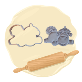 Keksausstecher "Einhorn"