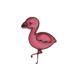 Magnet "Flamingo"