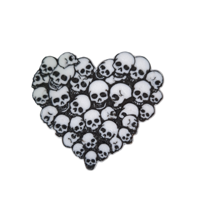 Magnet "Skelett Herz"