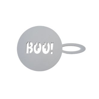 Kaffeeschablone "Boo"