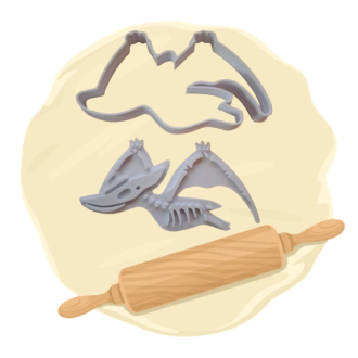Keksausstecher "Flugsaurier"