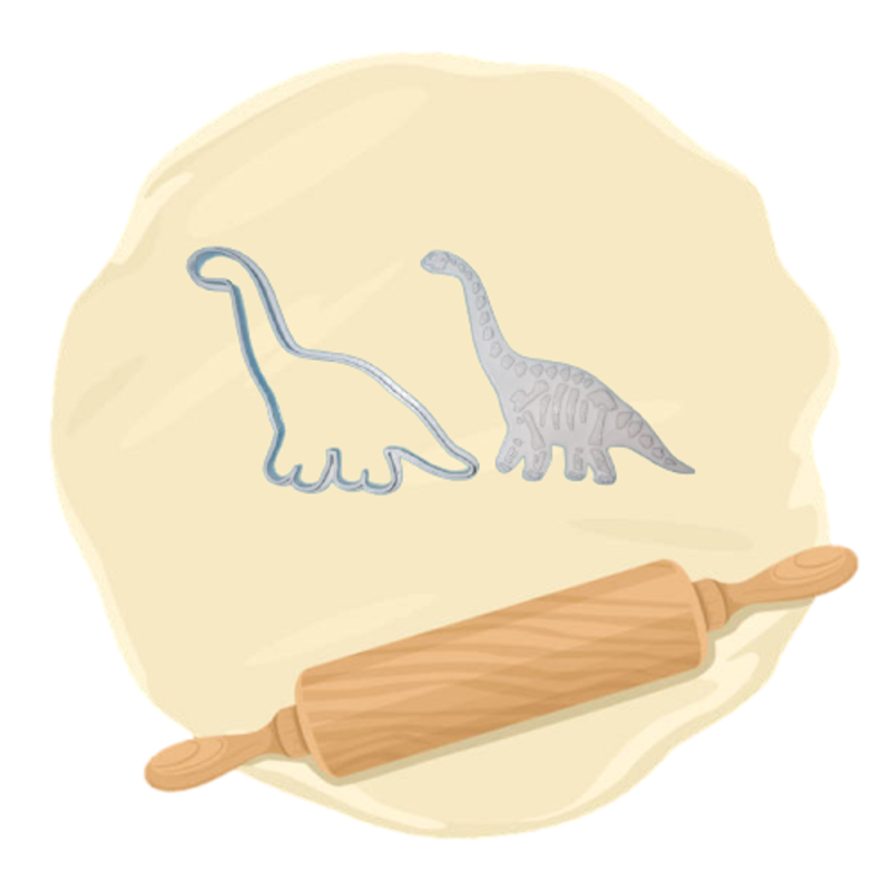 Keksausstecher "Dinosaurier"