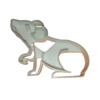 Keksausstecher "Ratte"