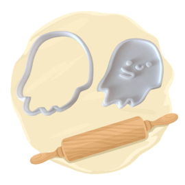 Keksausstecher "Geist"