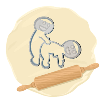 Keksausstecher "Kamasutra"