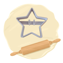 Keksausstecher "Stern"