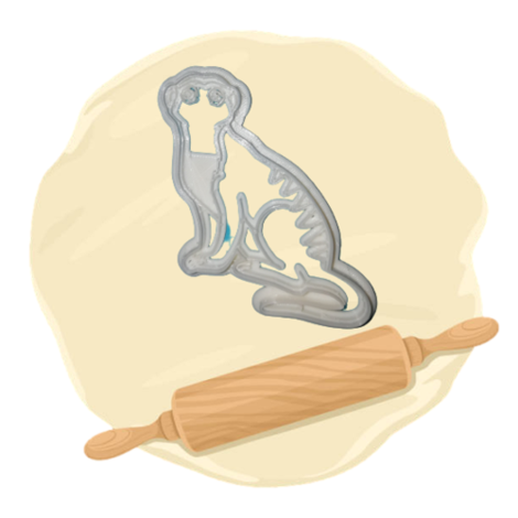 Keksausstecher "Erdmännchen"