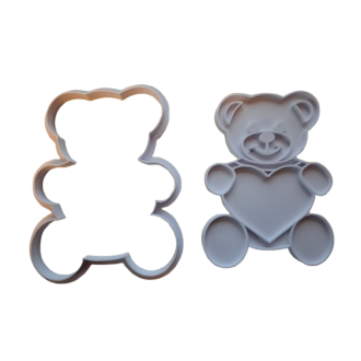 Keksausstecher "Teddy Herz"