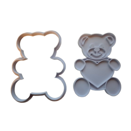 Keksausstecher "Teddy Herz"