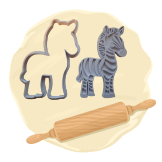 Keksausstecher "Zebra"