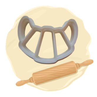 Keksausstecher "Croissant"