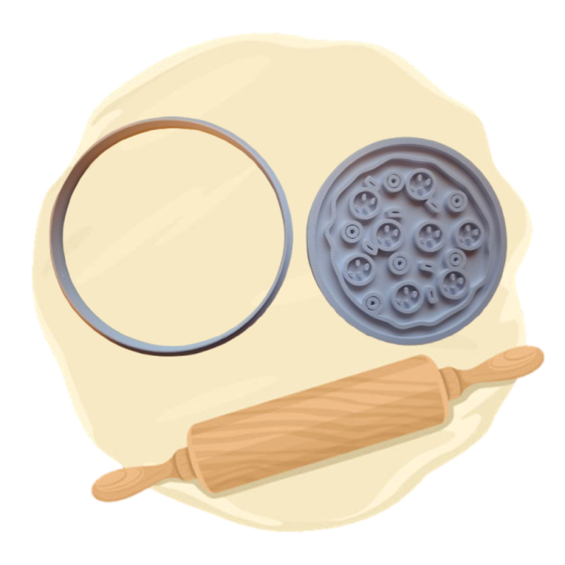 Keksausstecher "Pizza"