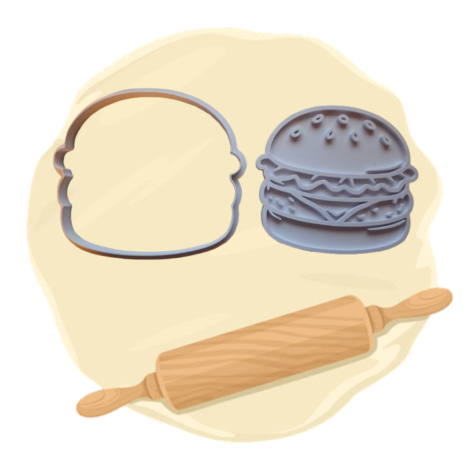 Keksausstecher "Burger"