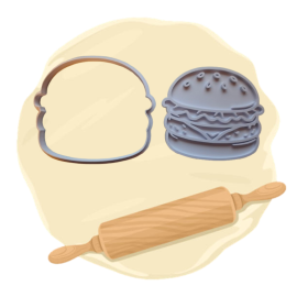 Keksausstecher "Burger"