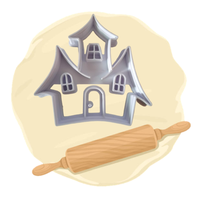 Keksausstecher "Spukhaus"