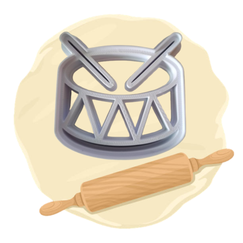 Keksausstecher "Trommel"