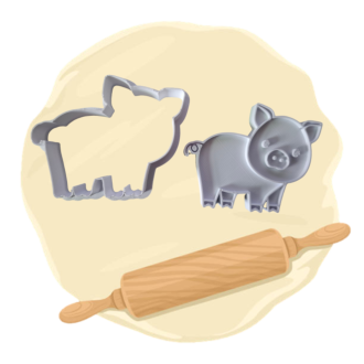 Keksausstecher "Schwein"