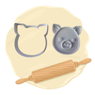 Keksausstecher "Schweinekopf"