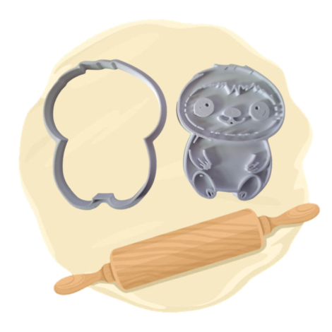 Keksausstecher "Faultier"