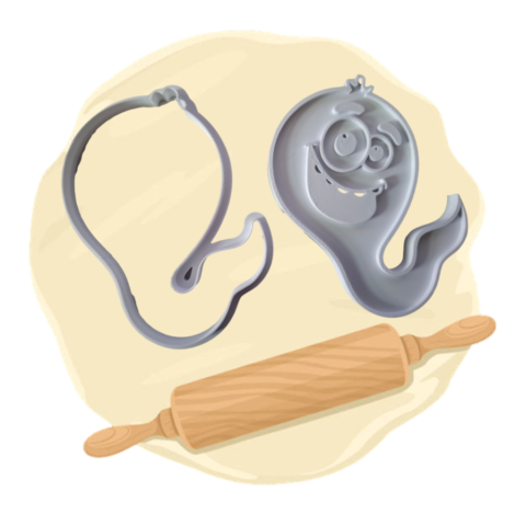 Keksausstecher "Sperma"