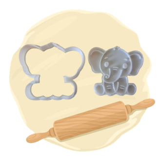 Keksausstecher "Elefant"