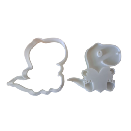 Keksausstecher "Dino mit Herz"