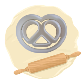Keksausstecher "Brezel"