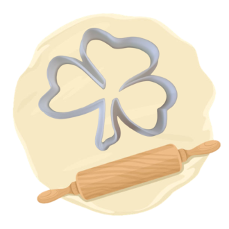 Keksausstecher "Kleeblatt"