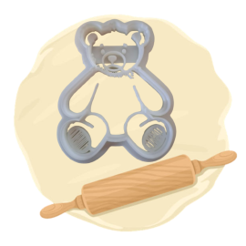 Keksausstecher "Teddy"