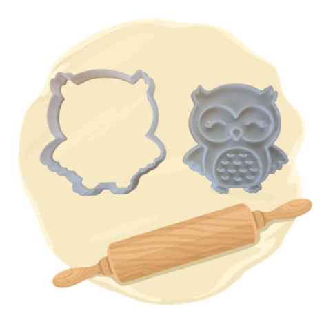 Keksausstecher "Eule"