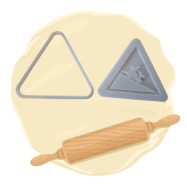 Keksausstecher "Verkehrsschild Rentner"