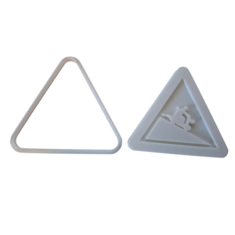 Keksausstecher "Verkehrsschild Rentner"