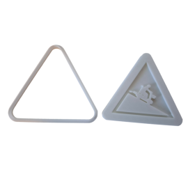 Keksausstecher "Verkehrsschild Rentner"