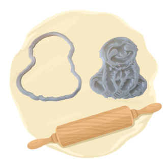 Keksausstecher "Faultier"