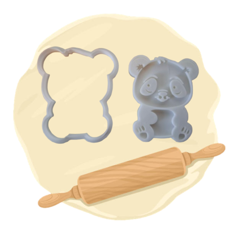 Keksausstecher "Teddy mit Herz"