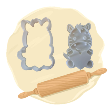 Keksausstecher "Zebra"