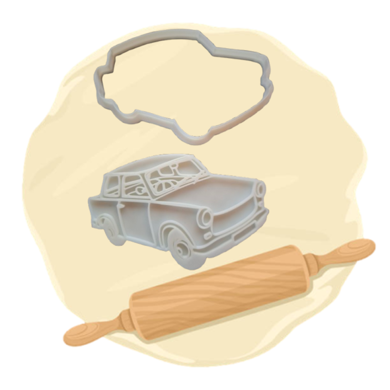 Keksausstecher "Auto DDR"