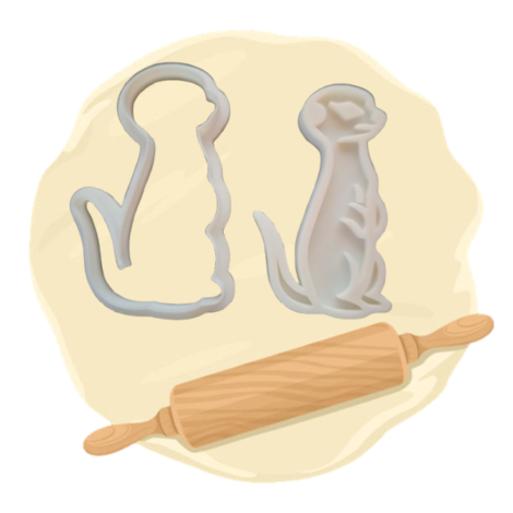 Keksausstecher "Erdmännchen"