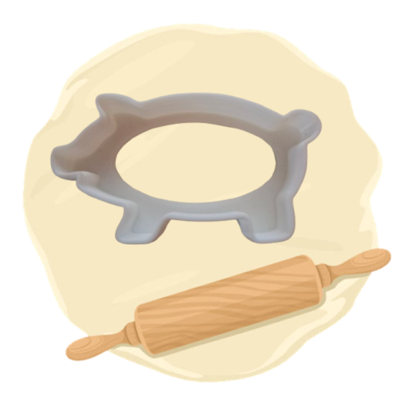 Keksausstecher "Schwein"