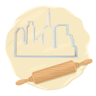 Keksausstecher "Skyline"