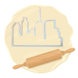 Keksausstecher "Skyline"