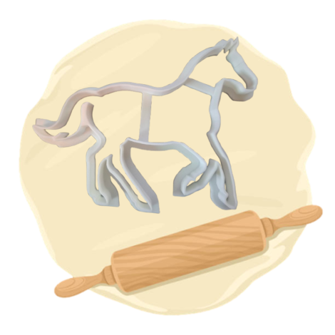 Keksausstecher "Pferd"