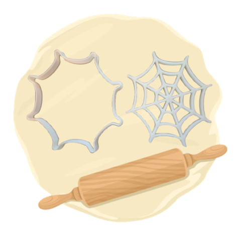 Keksausstecher "Spinnennetz"