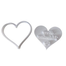 Keksausstecher "Happy Valentin"