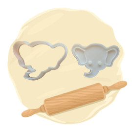 Keksausstecher "Elefant"