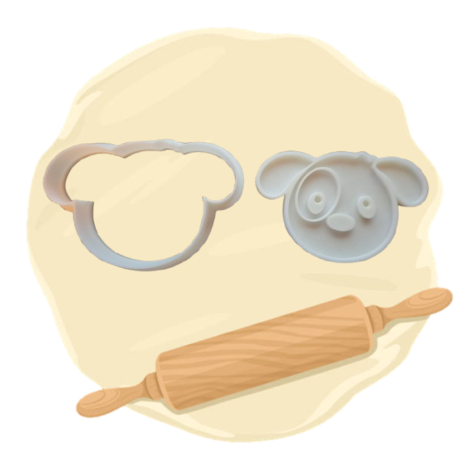 Keksausstecher "Hundekopf"