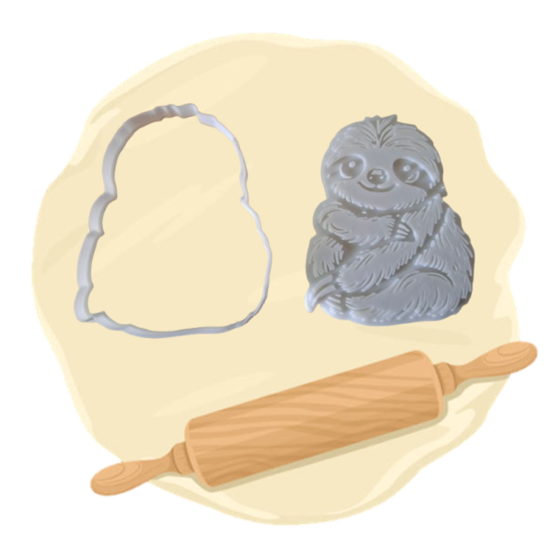 Keksausstecher "Faultier"