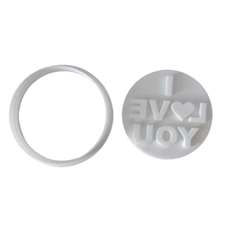 Keksausstecher "I Love You"