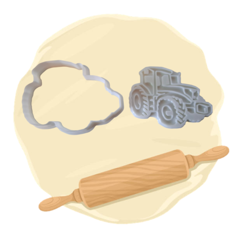 Keksausstecher "Traktor"
