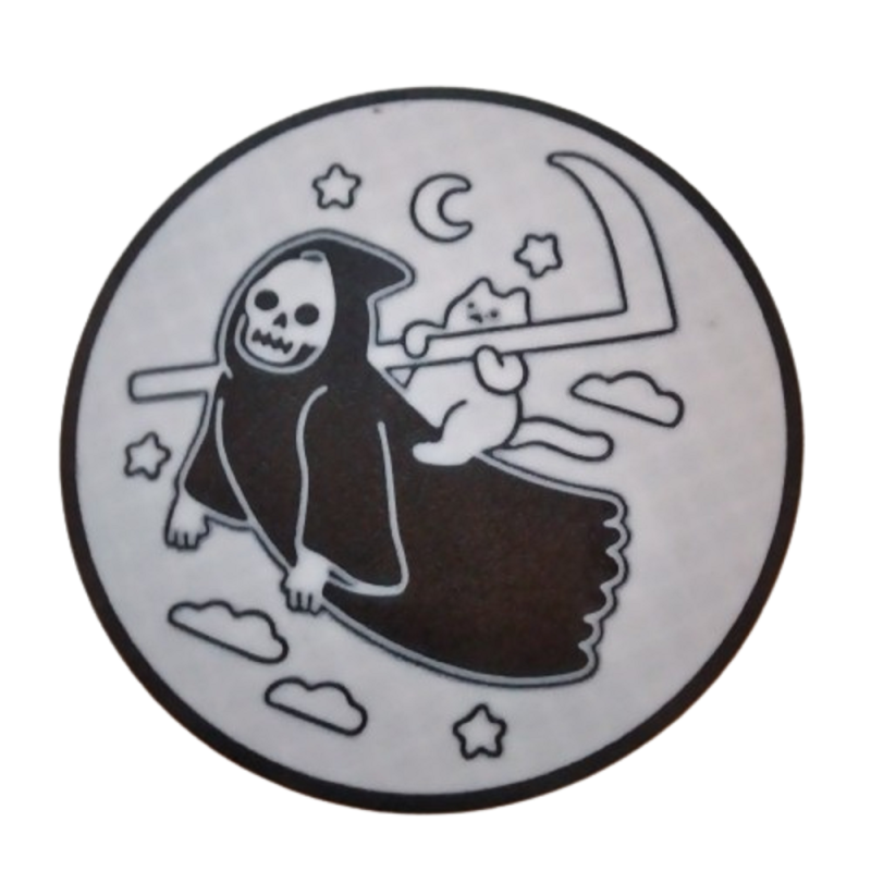 Untersetzer "Skelett"